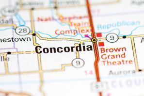Najem vozila Concordia, KS, ZDA